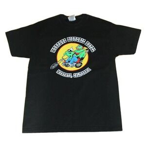 Murphys Historic Hotel black Adult Medium t-shirt Murphys CA chopper toad frog‎